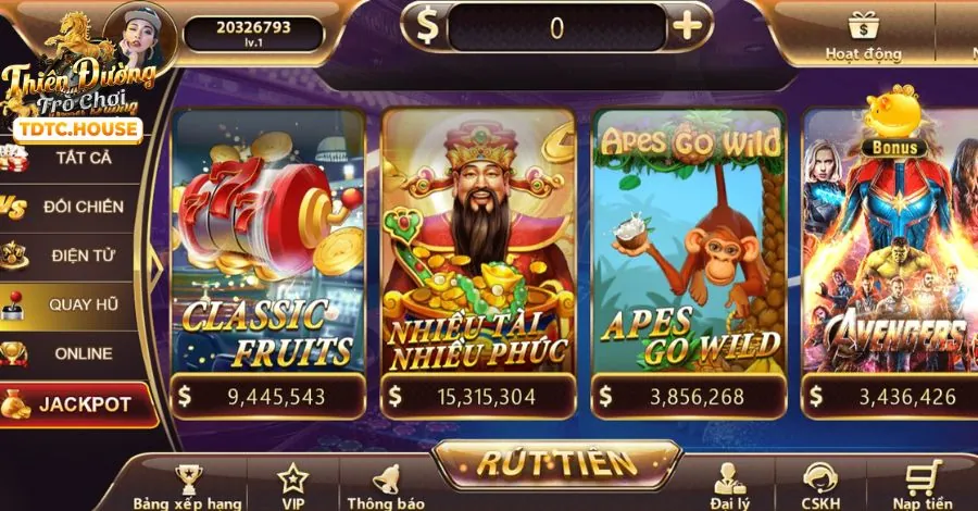 Game Slot & Nổ Hũ